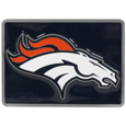 Denver Broncos Hitch Cover Class II and Class III Metal Plugs